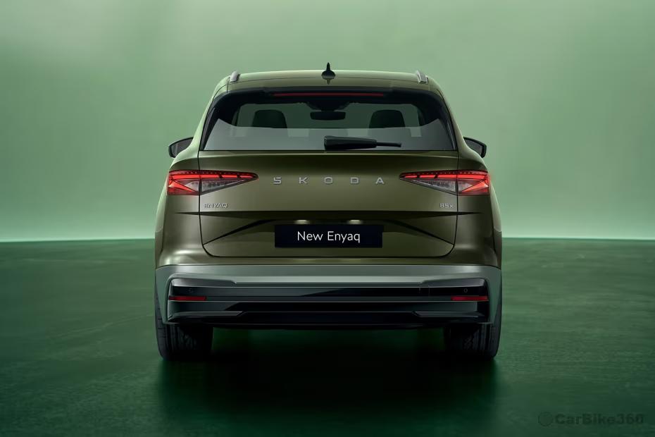 Skoda Enyaq Rear View Skoda Enyaq Rear View