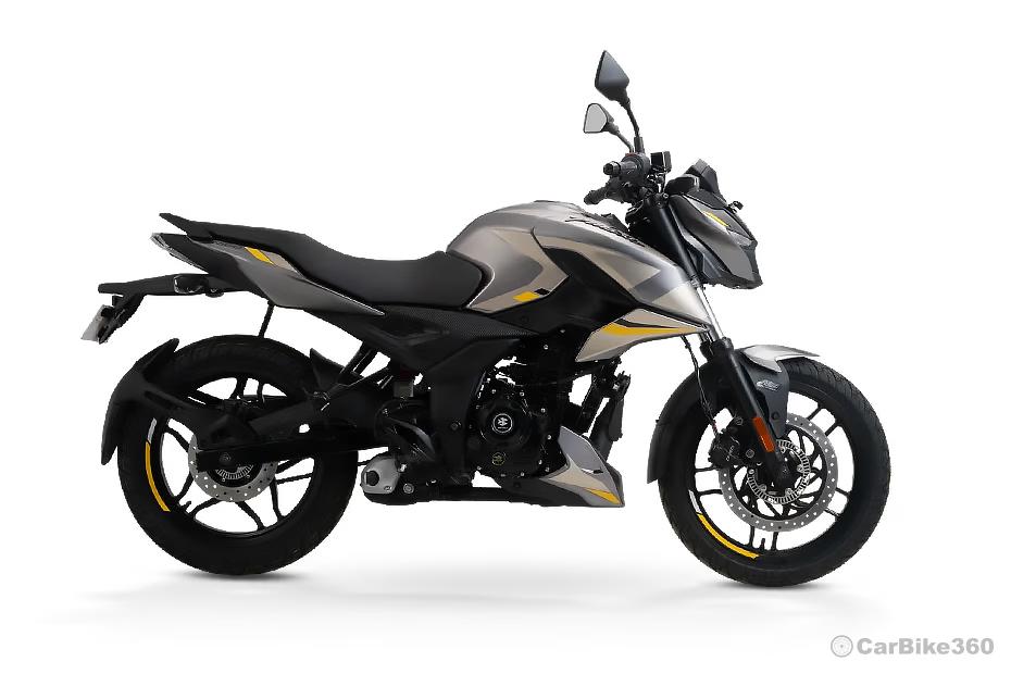 Bajaj pulsar n160 harbor grey and silver color Bajaj pulsar n160 harbor grey and silver color