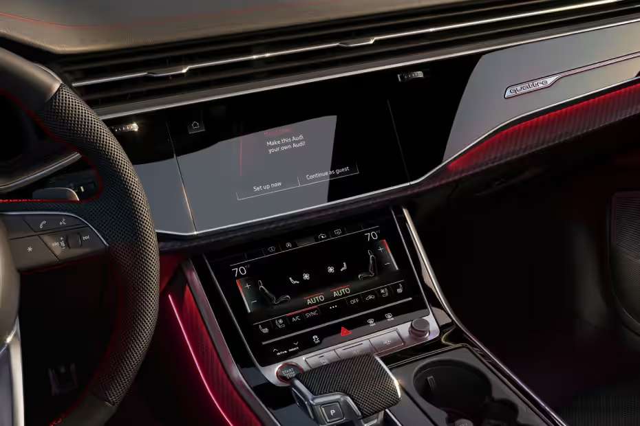 Audi SQ8 Infotainment System Audi SQ8 Infotainment System