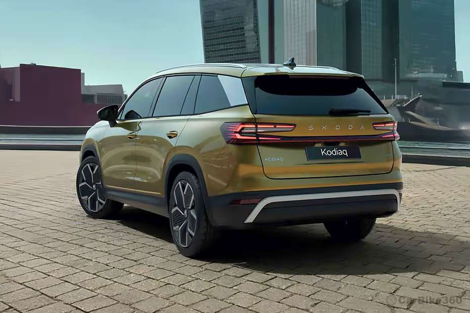 Skoda Kodiaq Left Rear Three Quarter Skoda Kodiaq Left Rear Three Quarter