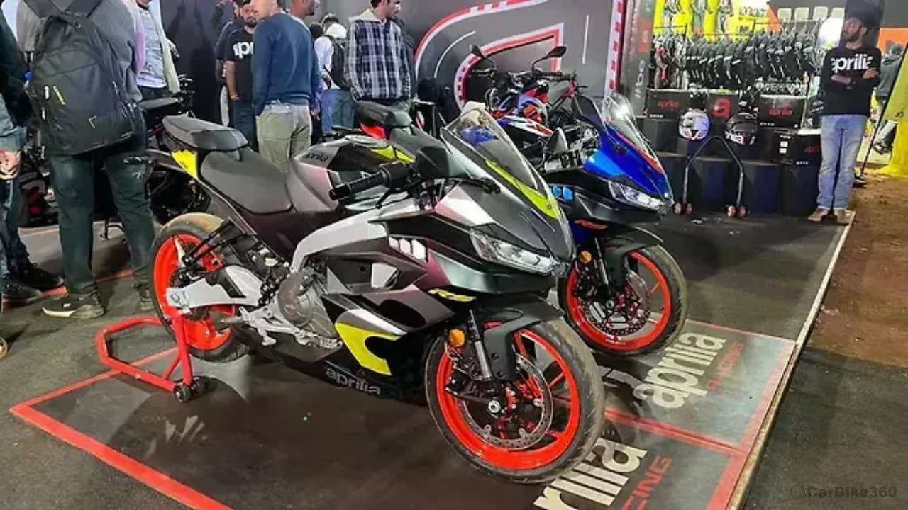 Aprilia RS 457 Unveiled Fresh Colour Options at India Bike Week 2025: Check Details Audio