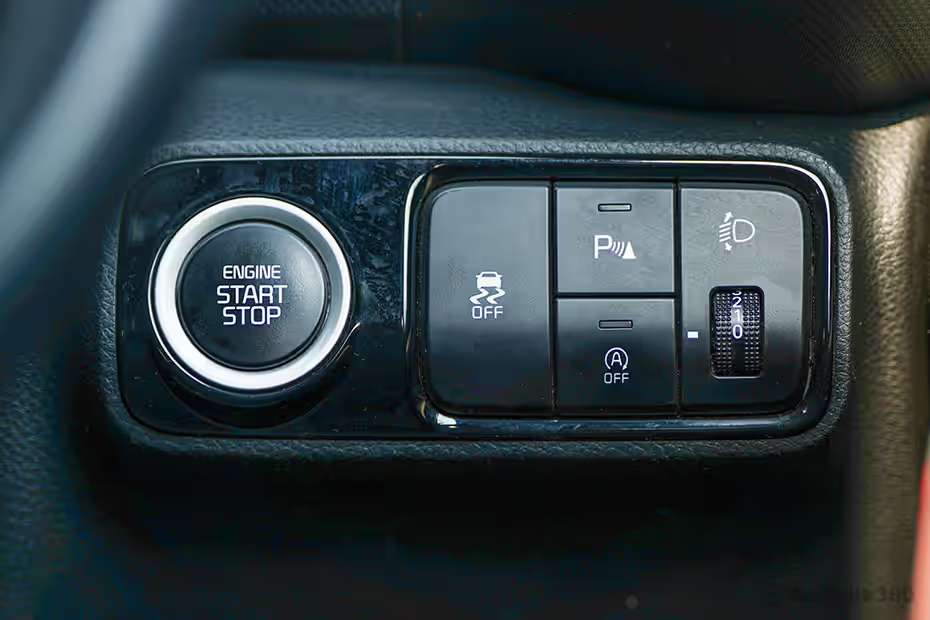 Kia Sonet Dashboard Controls Kia Sonet Dashboard Controls