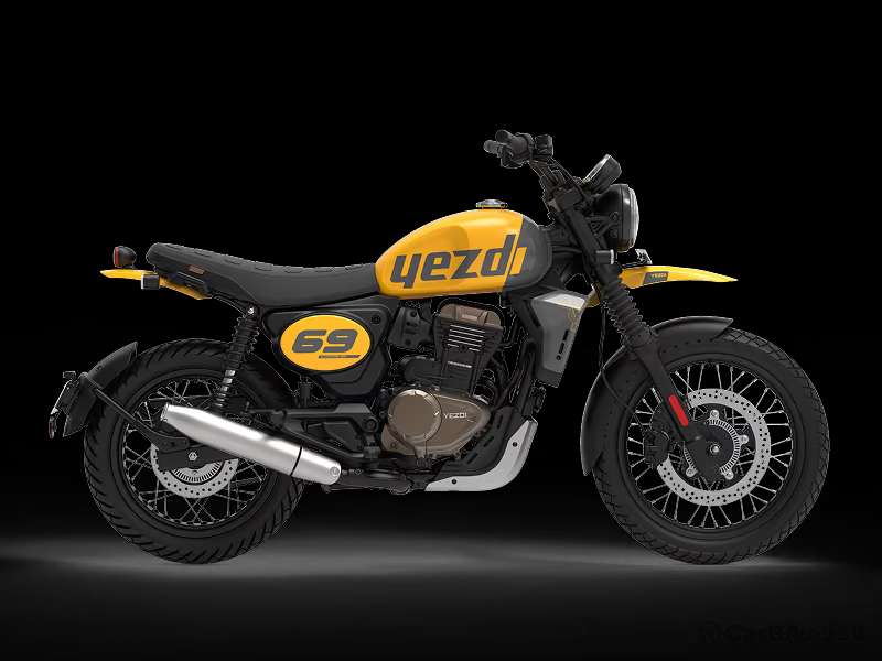 Yezdi Motorcycles Scrambler Right Side View Yezdi Motorcycles Scrambler Right Side View