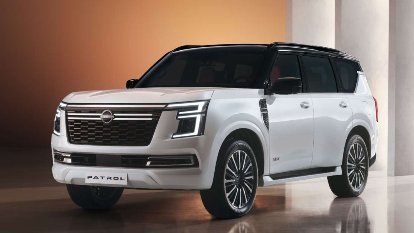 Nissan Patrol is a full-size SUV that features a new 3.5L twin-turbo V6 engine Nissan Patrol is a full-size SUV that features a new 3.5L twin-turbo V6 engine