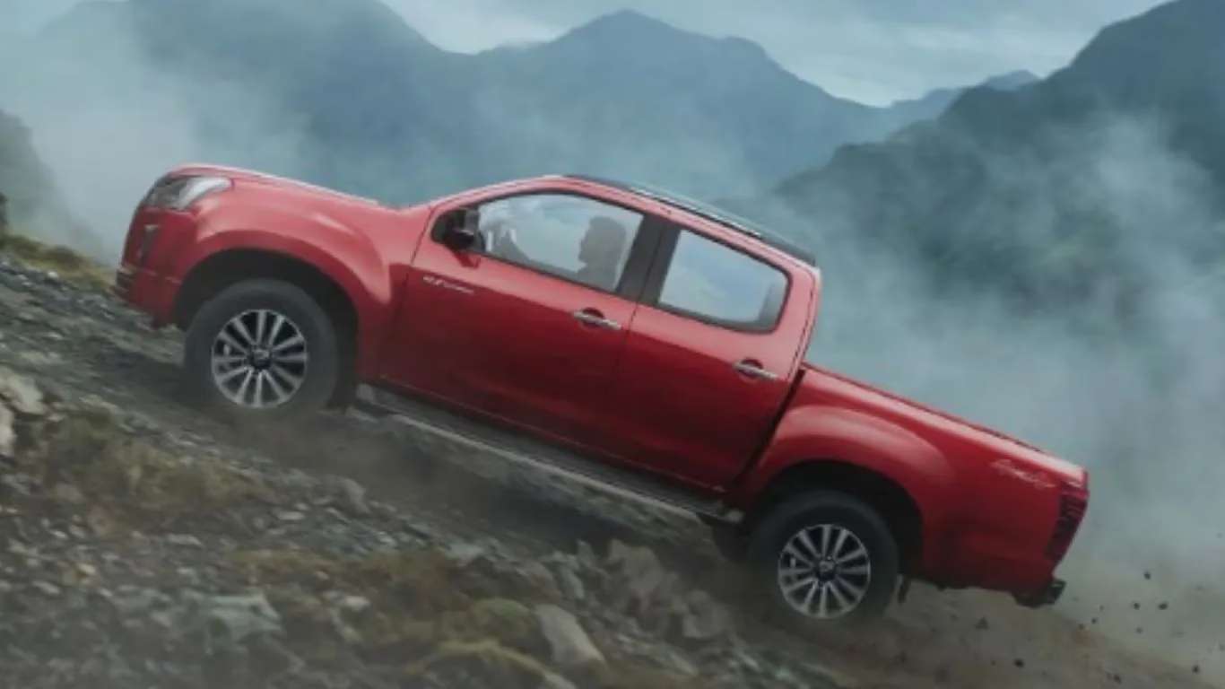 Isuzu V-Cross side profile view