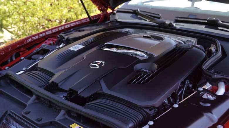Mercedes-Maybach SL 680 Engine Mercedes-Maybach SL 680 Engine