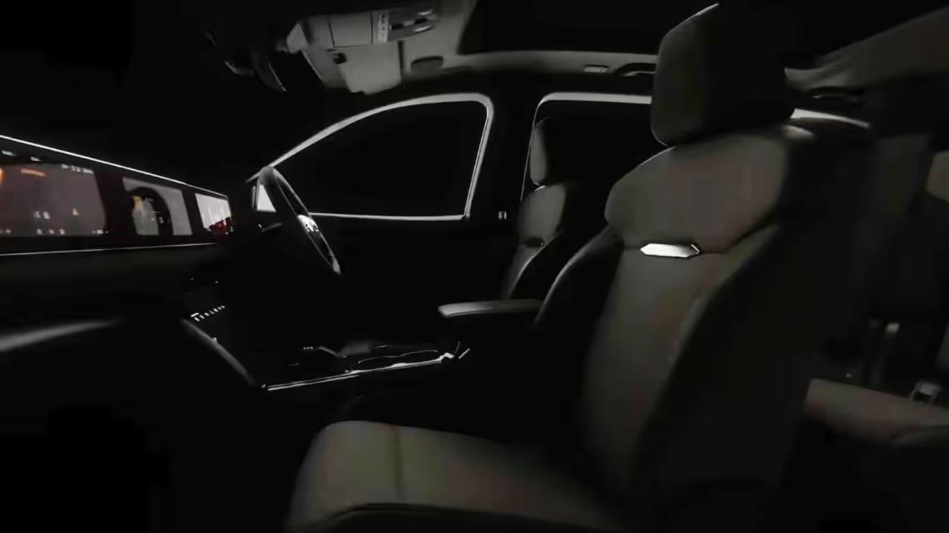 Mahindra XEV 9S New Teaser Released, Showcasing a Slight Glimpse of the Interiors Mahindra XEV 9S interior teaser reveals