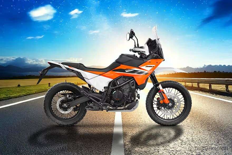 KTM 390 Adventure Right Side View KTM 390 Adventure Right Side View