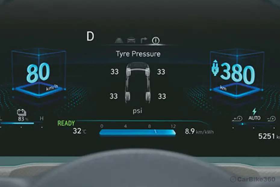 Hyundai Creta Electric Tyre Pressure Monitor Hyundai Creta Electric Tyre Pressure Monitor