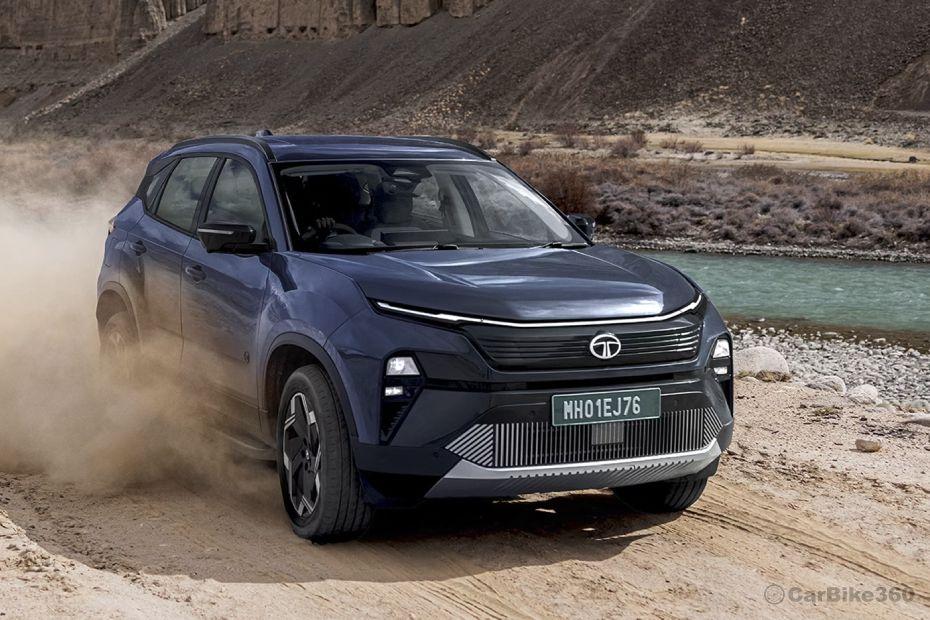 Tata Harrier EV Right Front Three Quarter Tata Harrier EV Right Front Three Quarter