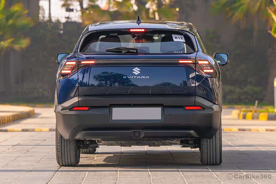 Maruti Suzuki e Vitara Rear View Maruti Suzuki e Vitara Rear View