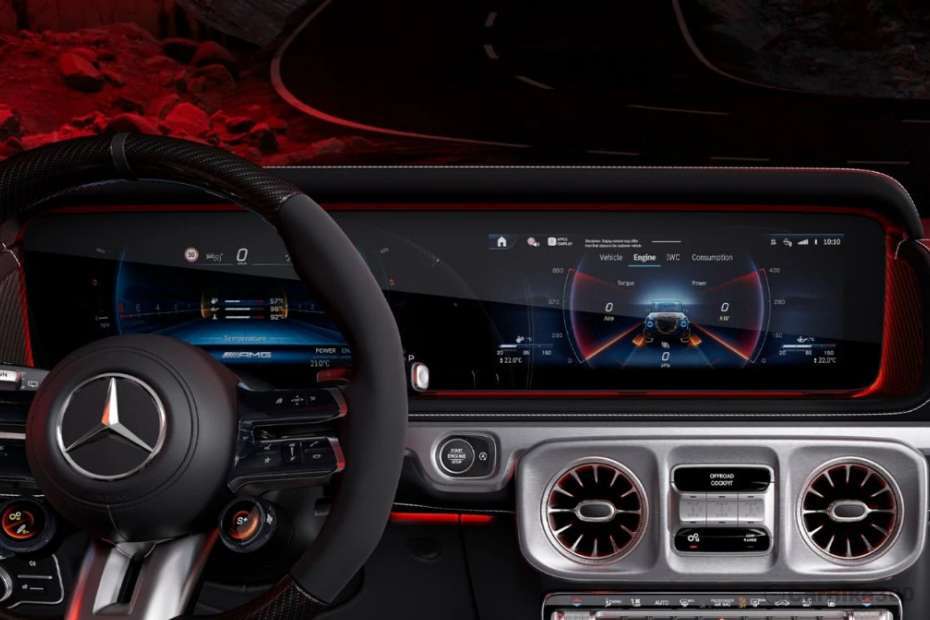 Mercedes Benz AMG G-Class Infotainmnet Touchscreen Mercedes Benz AMG G-Class Infotainmnet Touchscreen