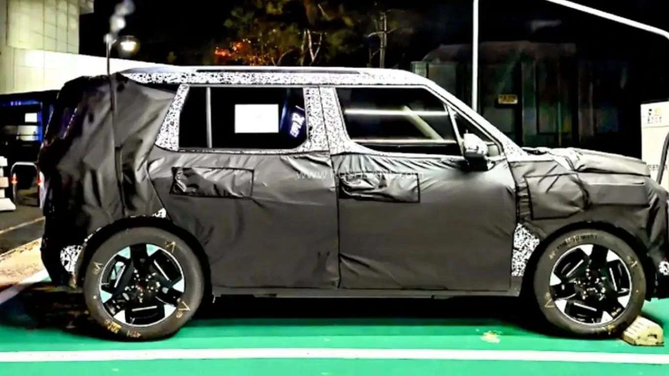 Kia Syros EV side design view