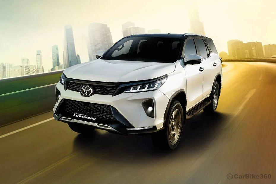 Toyota Fortuner Legender Left Front Three Quarter Toyota Fortuner Legender Left Front Three Quarter