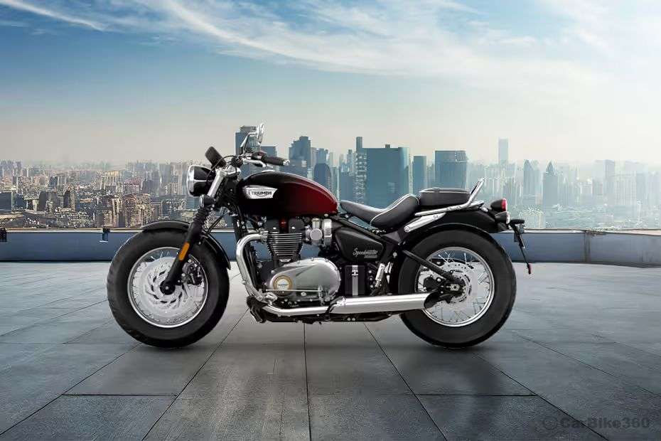 Triumph Bonneville Speedmaster Left Side View Triumph Bonneville Speedmaster Left Side View
