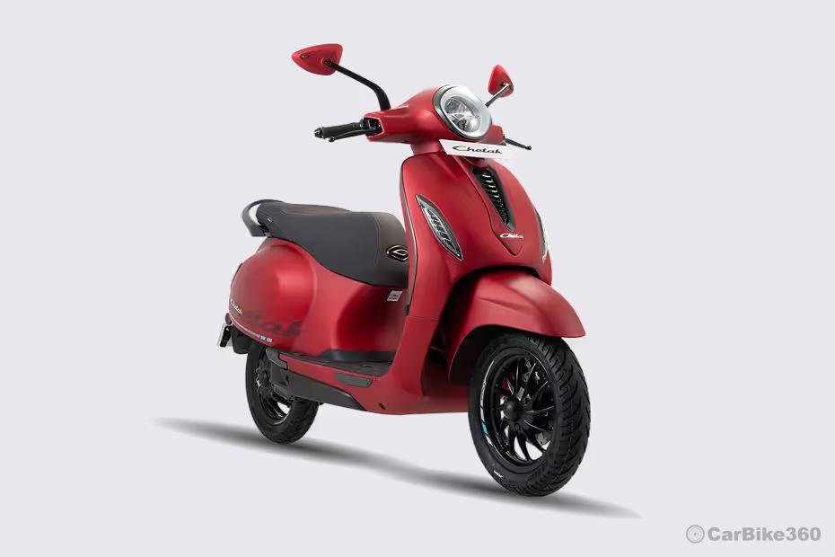 Bajaj Chetak Right Front Three Quarter Bajaj Chetak Right Front Three Quarter