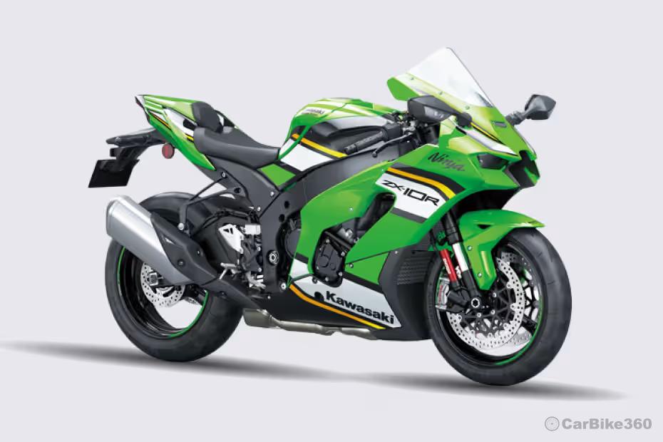 Kawasaki ninja zx 10r right front three quarter Kawasaki ninja zx 10r right front three quarter