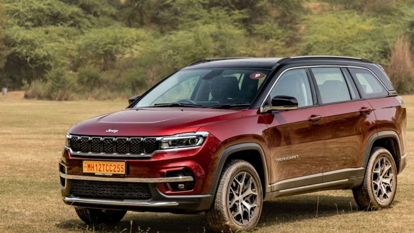 Jeep Meridian front view