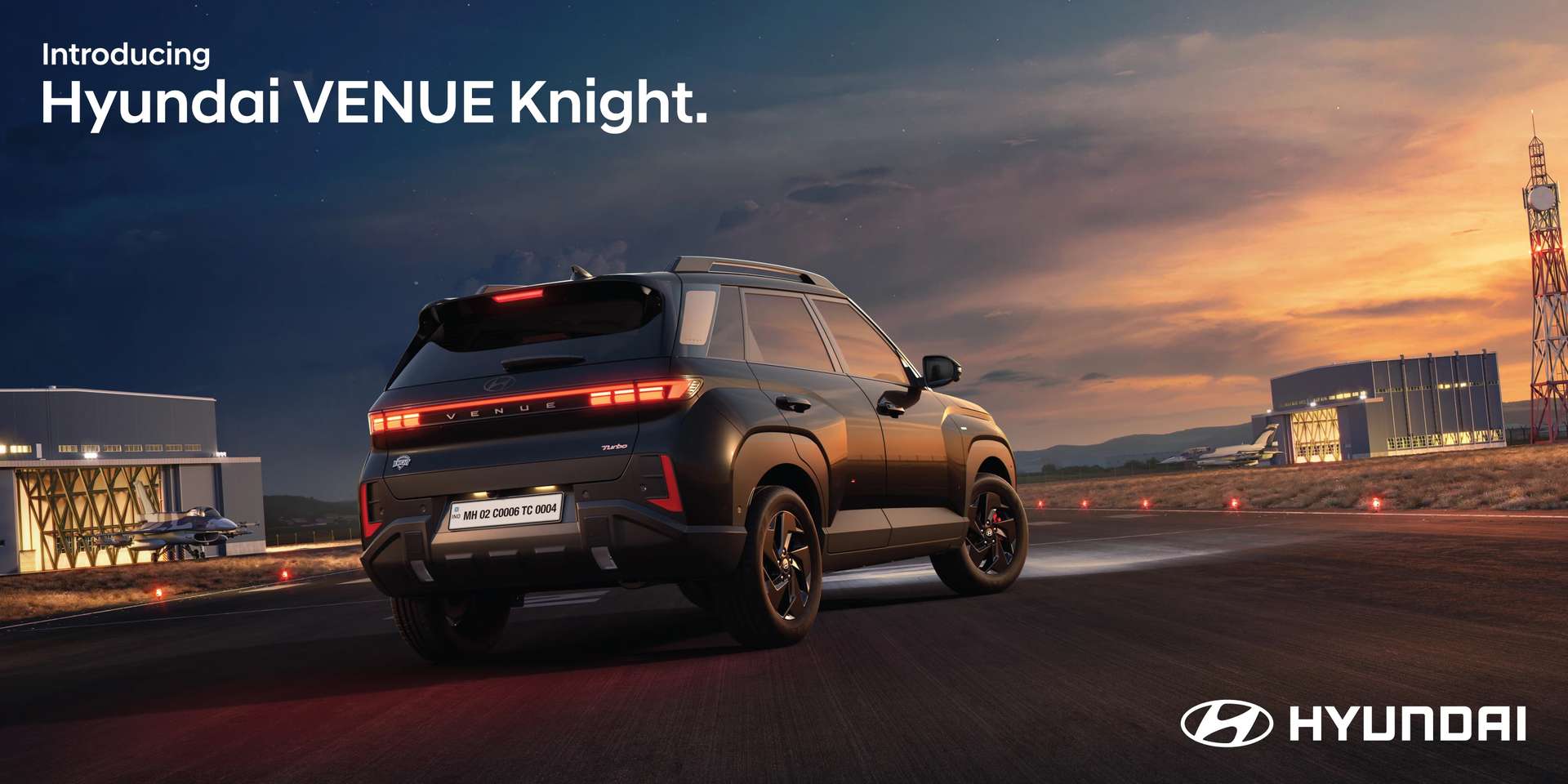 2026 Hyundai Venue Knight Rear Design