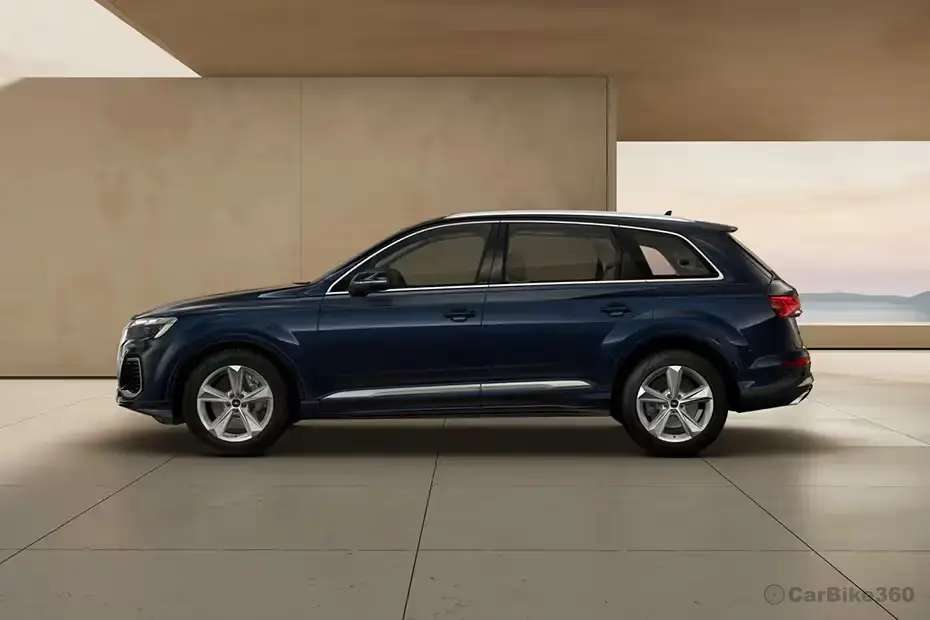 Audi Q7 Left Side View Audi Q7 Left Side View