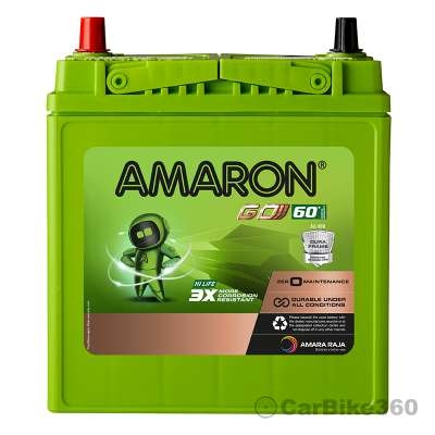 Amaron GO Automotive Battery - 38B20L Amaron GO Automotive Battery - 38B20L