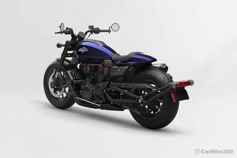 Harley Davidson Sportster S Rear Left Three Quarter View Harley Davidson Sportster S Rear Left Three Quarter View