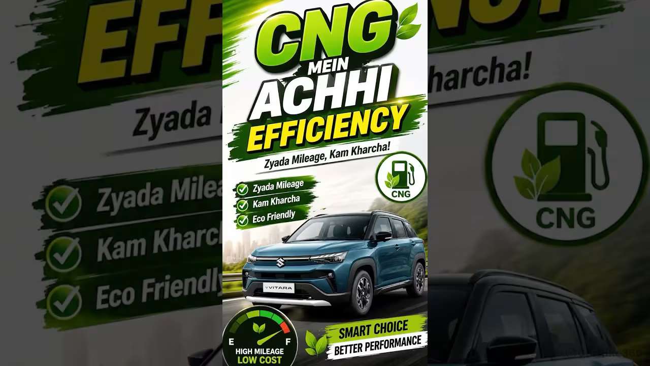 Want a Big Car with 27 KM Mileage? Meet Maruti Victoris CNG Want a Big Car with 27 KM Mileage? Meet Maruti Victoris CNG