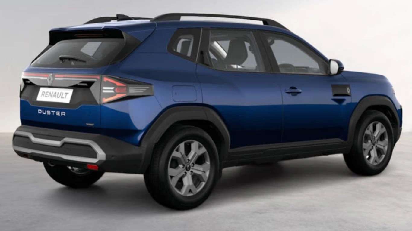 Renault Duster Techno Variant Rear View Design