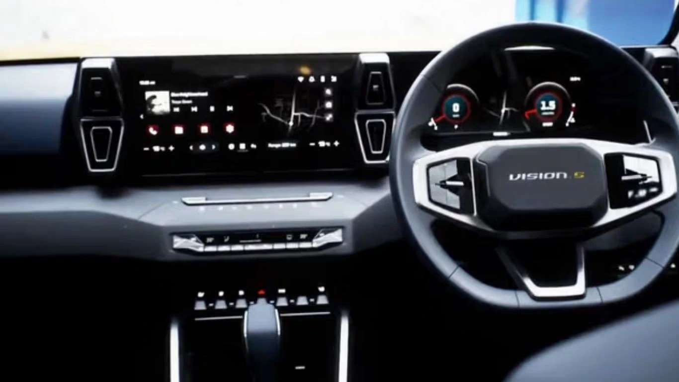 Mahindra Vision S interior