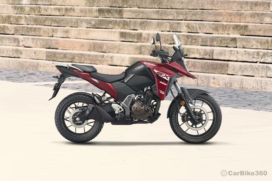 Suzuki v strom sx right side view Suzuki v strom sx right side view