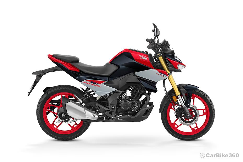 Honda cb 125 hornet pearl siren blue with sports red Honda cb 125 hornet pearl siren blue with sports red