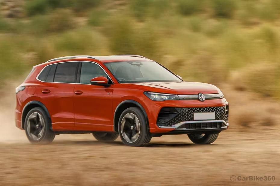 Volkswagen Tiguan R-Line Right Front Three Quarter Volkswagen Tiguan R-Line Right Front Three Quarter