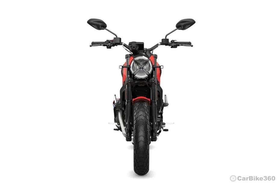 Ducati Scrambler Full Throttle Front View Ducati Scrambler Full Throttle Front View
