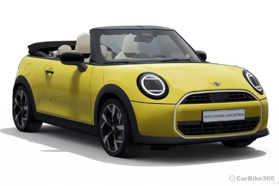Mini Cooper S Convertible Sunny Side Yellow Mini Cooper S Convertible Sunny Side Yellow