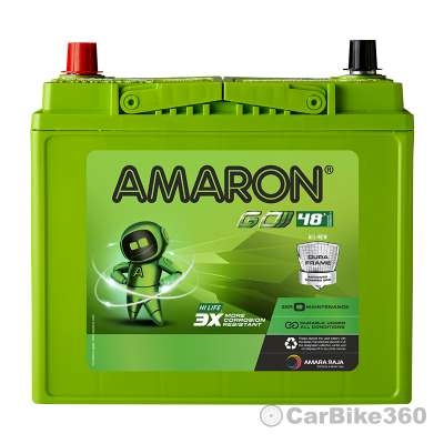 Amaron GO Automotive Battery - 50B24L Amaron GO Automotive Battery - 50B24L