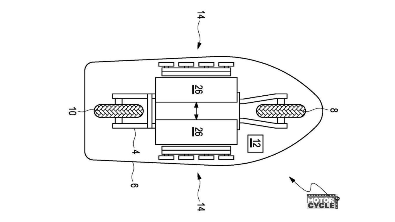 BMW Patents Enclosed Aerodynamic Motorcycle Concept