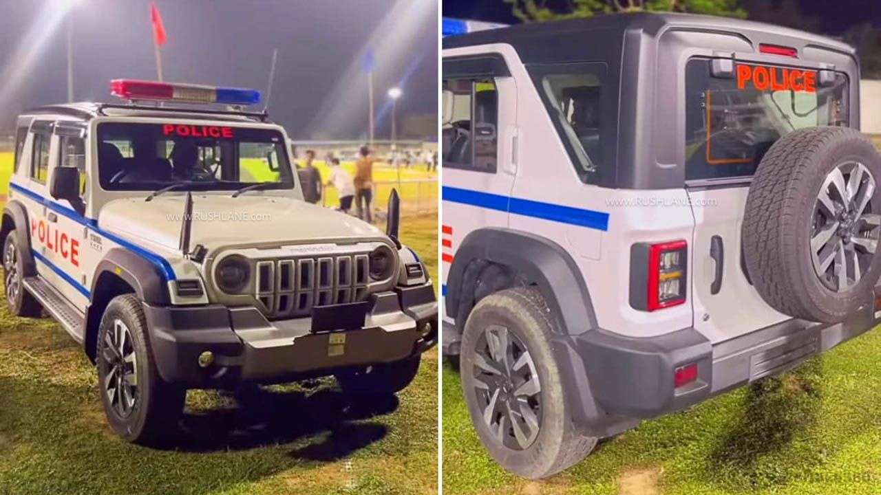 Mahindra Thar Roxx Joins Nagaland Police Patrol Fleet Audio