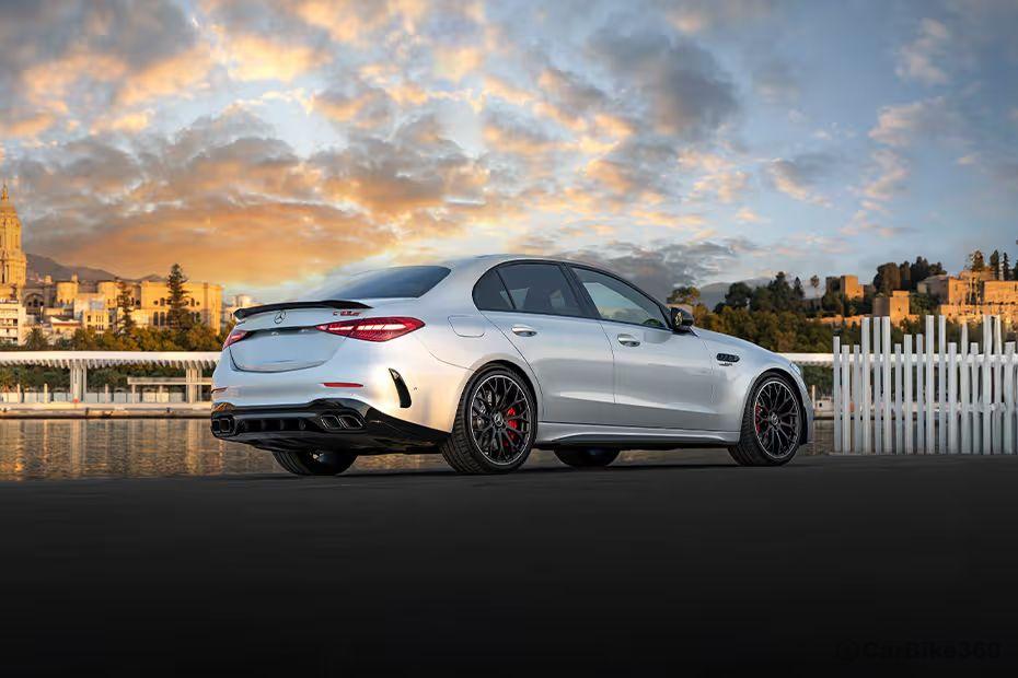 Mercedes Benz AMG C 63 S E-Performance Right Rear Three Quarter Mercedes Benz AMG C 63 S E-Performance Right Rear Three Quarter