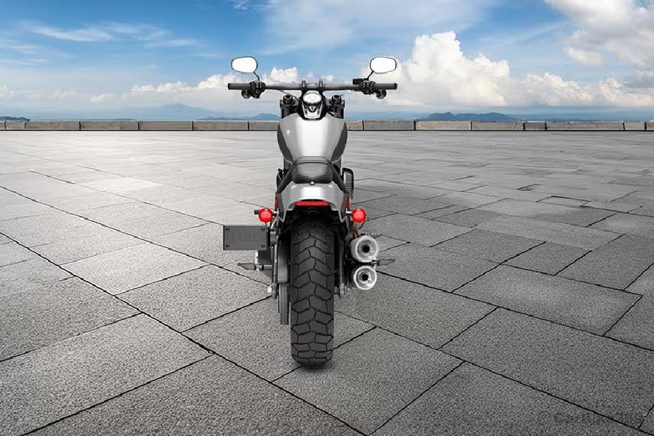 Harley davidson fat bob 114 rear view Harley davidson fat bob 114 rear view