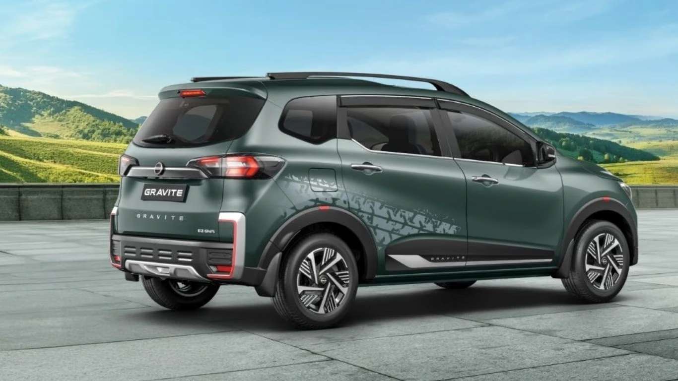 Nissan Gravite Rear View Nissan Gravite Rear View