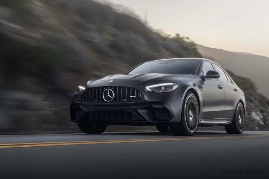 Mercedes Benz AMG C 63 S E-Performance Left Front Three Quarter Mercedes Benz AMG C 63 S E-Performance Left Front Three Quarter