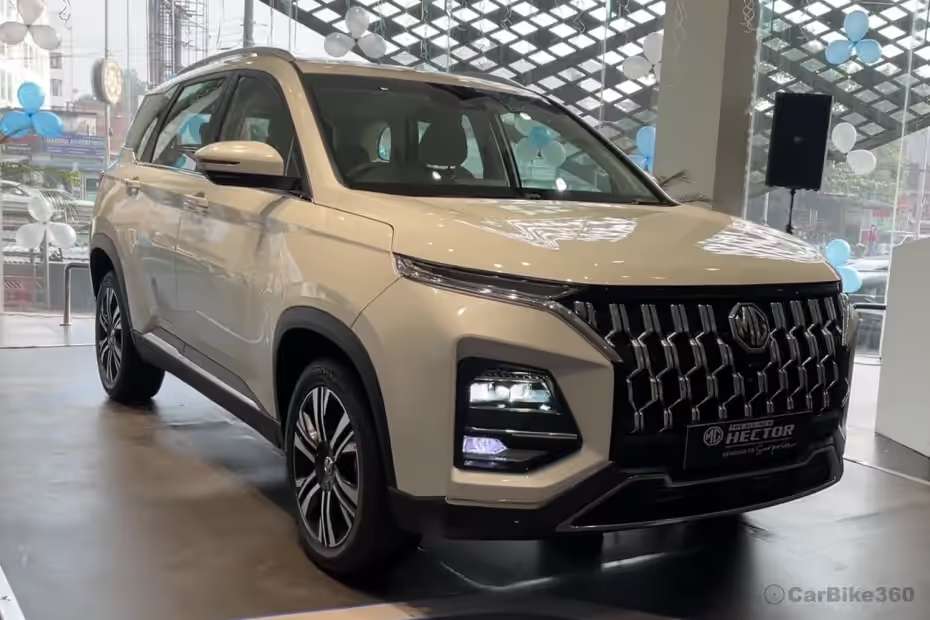 MG Hector Front Right Quarter View MG Hector Front Right Quarter View
