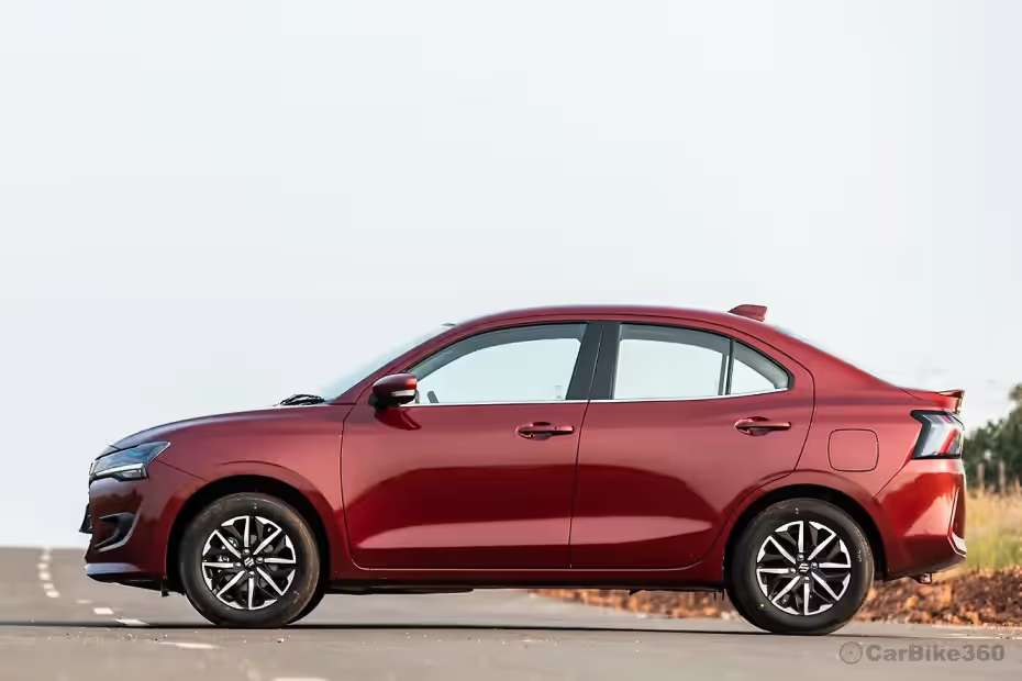 Maruti Dzire Left Side View Maruti Dzire Left Side View
