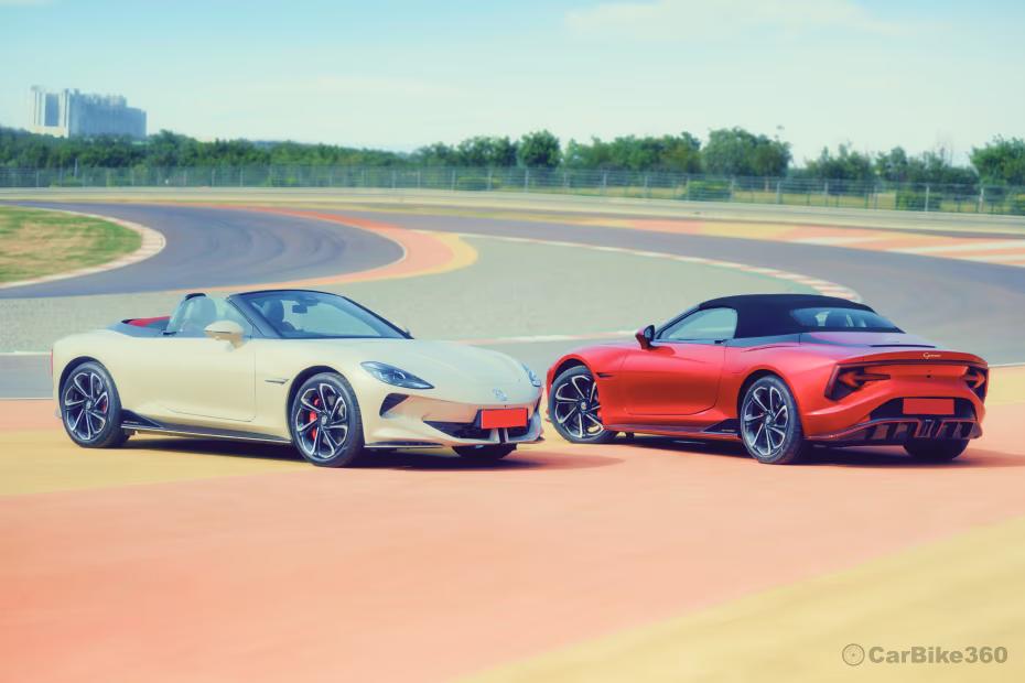 MG Cyberster Right Front Three Quarter with Left Rear Three Quarter MG Cyberster Right Front Three Quarter with Left Rear Three Quarter