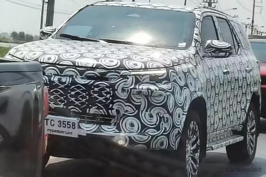 Toyota Fortuner 2026 Left Front Three Quarter View Toyota Fortuner 2026 Left Front Three Quarter View