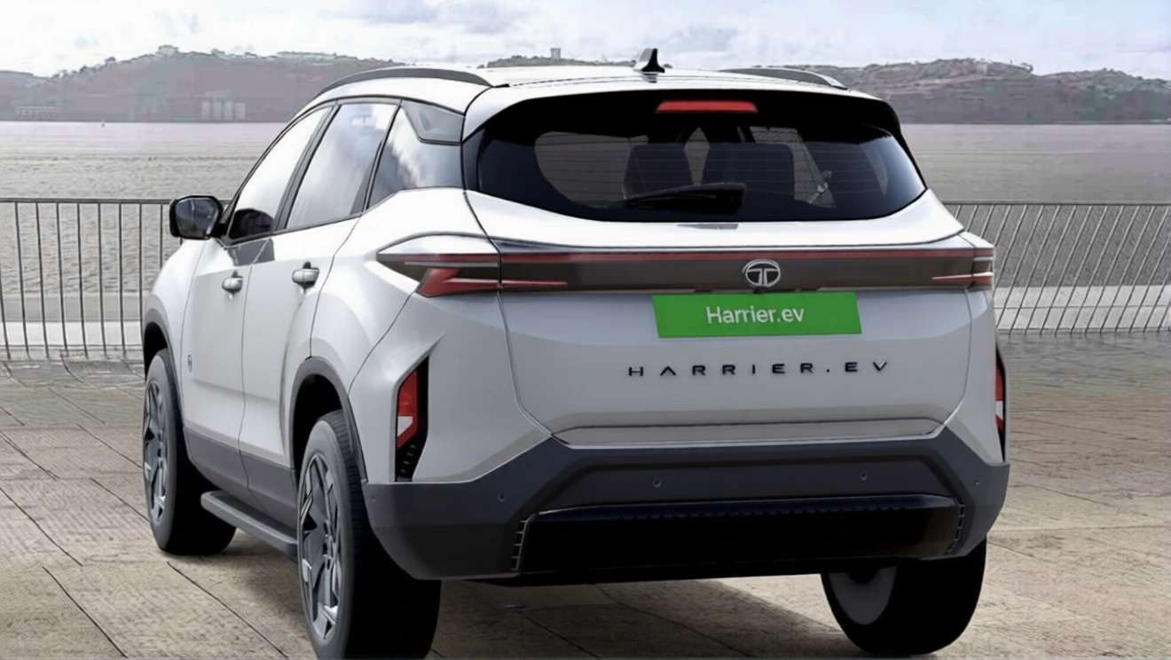 Tata Harrier VE Fearless Rear View Design