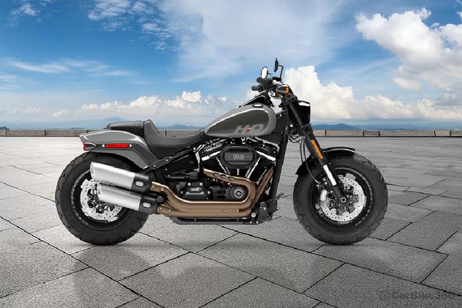 Harley davidson fat bob 114 right side view Harley davidson fat bob 114 right side view