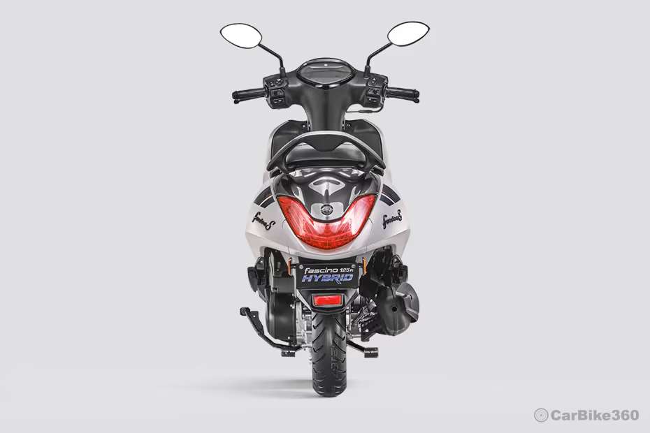 Yamaha Fascino 125 Fi Hybrid Rear View Yamaha Fascino 125 Fi Hybrid Rear View