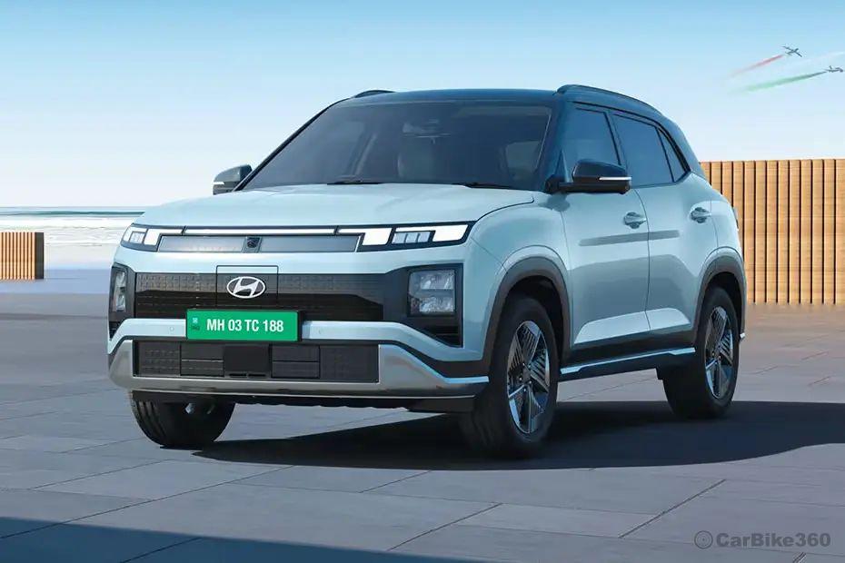 Hyundai Creta Electric Left Front Three Quarter Hyundai Creta Electric Left Front Three Quarter