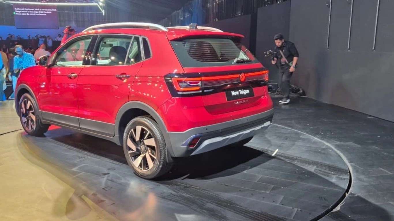 Volkswagen Taigun Facelift Rear Design